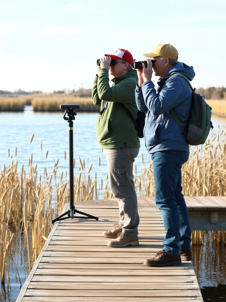 A photo of members conducting surveillance on the communal water body to monitor fish populations and prevent illegal fishing activities.